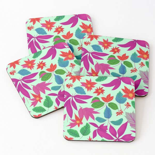 Item preview, Wallpaper Inspired Falling Colorful Leaves designed and sold by UmamibyKristi.