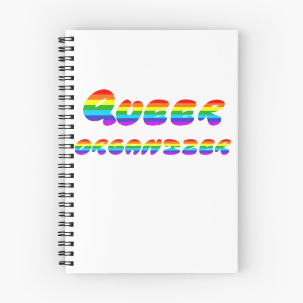 Item preview, Queer Organizer, LGBTQIA Pride  designed and sold by ShopULove.