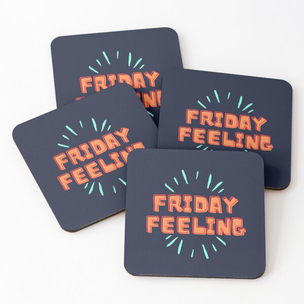 Item preview, Friday Feeling, Friday, Weekday Vibes Trendy Day Of Week designed and sold by iCherryRed.