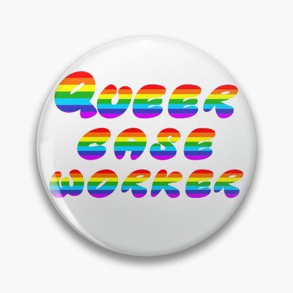 Artikelvorschau, Queer Case Worker, LGBTQIA Pride entworfen und verkauft von ShopULove.