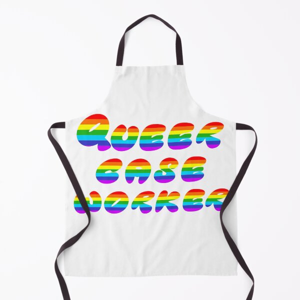 Item preview, Queer Case Worker, LGBTQIA Pride designed and sold by ShopULove.