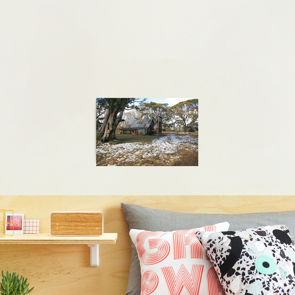 Wallace Hut, Falls Creek, Australia Photographic Print