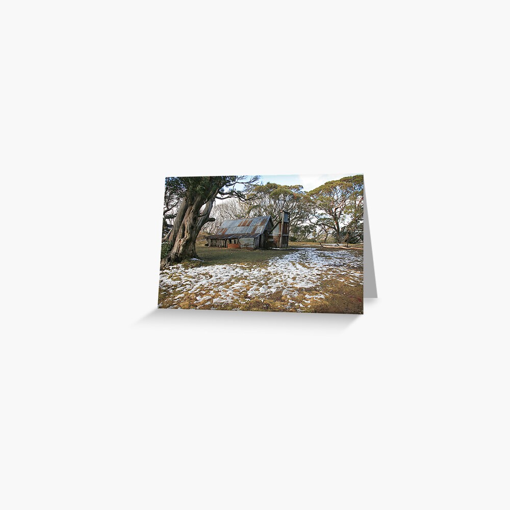 Wallace Hut, Falls Creek, Australia Greeting Card
