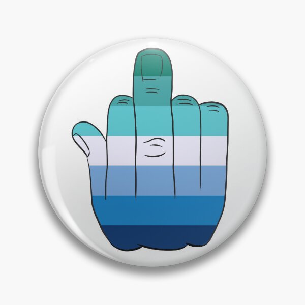 Artikelvorschau, Prideflagge Gay Men Pride Mittelfinger LGBTQIA entworfen und verkauft von RoronoaRica.