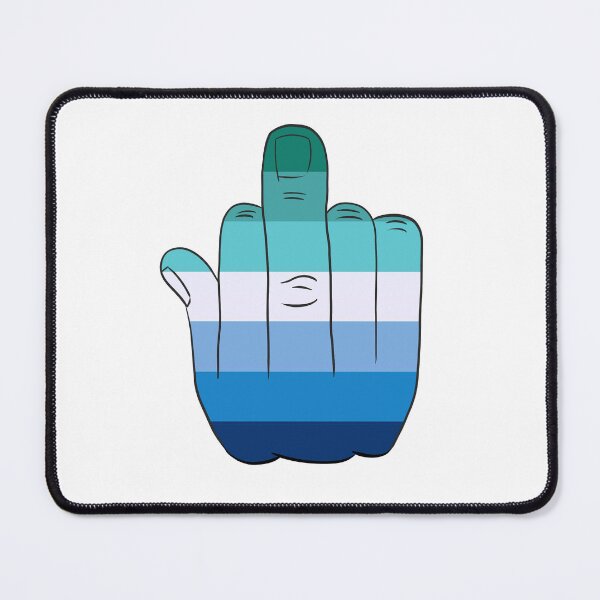 Artikelvorschau, Prideflagge Gay Men Pride Mittelfinger LGBTQIA entworfen und verkauft von RoronoaRica.