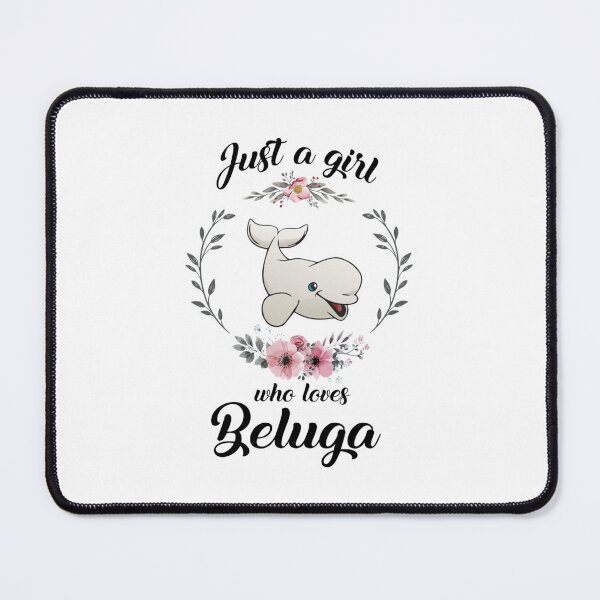Item preview, Girl_s Beluga Whale Just a Girl who loves Belugas Beluga Whale Lover Beluga Beluga Kid_s designed and sold by InkKatKrafts.