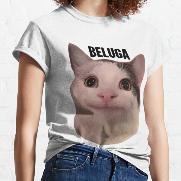 beluga cat discord pfp Classic T-Shirt