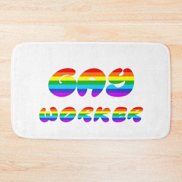 Item preview, Gay Worker, LGBTQIA Pride designed and sold by ShopULove.