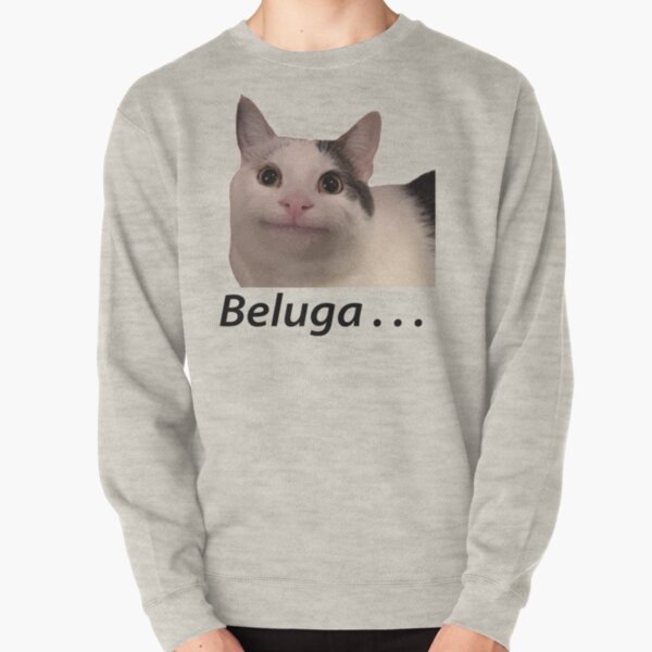 Just A Boy Who Loves Beluga Cat Sweatshirt