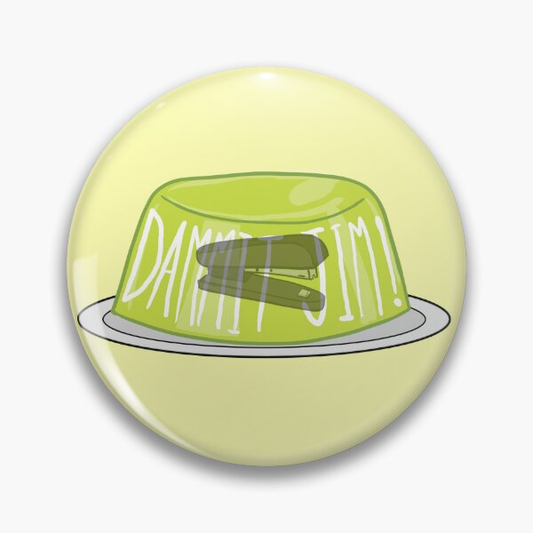 Item preview, DAMMIT JIM! - The Office jelly with text designed and sold by ReiJoestar.