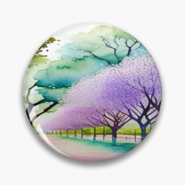 Item preview, Jacaranda Trees designed and sold by tqdesigns.