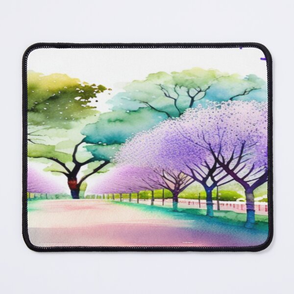 Item preview, Jacaranda Trees designed and sold by tqdesigns.