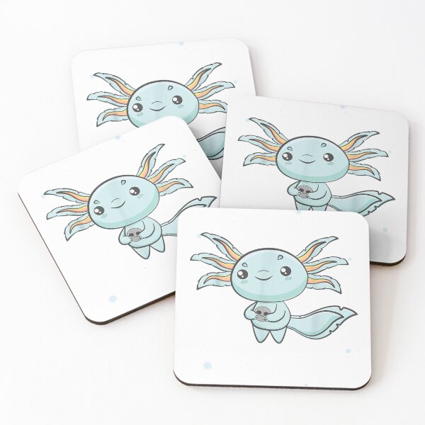 Item preview, Blue Axolotl Animal Ambystoma Mexican Walking designed and sold by MercerSparkle87.