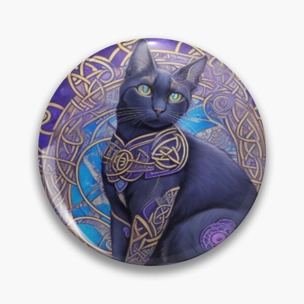 Item preview, sacred celtic cat designed and sold by dlcdp81.