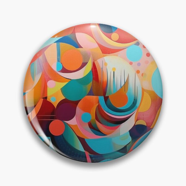 Item preview, Colourful abstract art designed and sold by Ktipsaen.