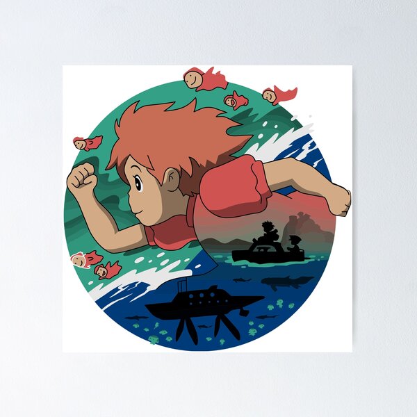 Ghibli Collection Puzzle Ponyo On The Cliff 1000 Piece Jigsaw