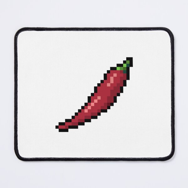 Item preview, Pixel Hot Pepper - pixel food art designed and sold by LittleFoodShop.