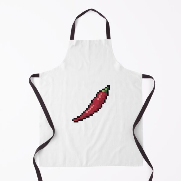 Item preview, Pixel Hot Pepper - pixel food art designed and sold by LittleFoodShop.