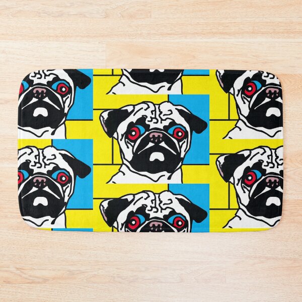 Item preview, Pug Lichtenstein designed and sold by RedBluffTraders.
