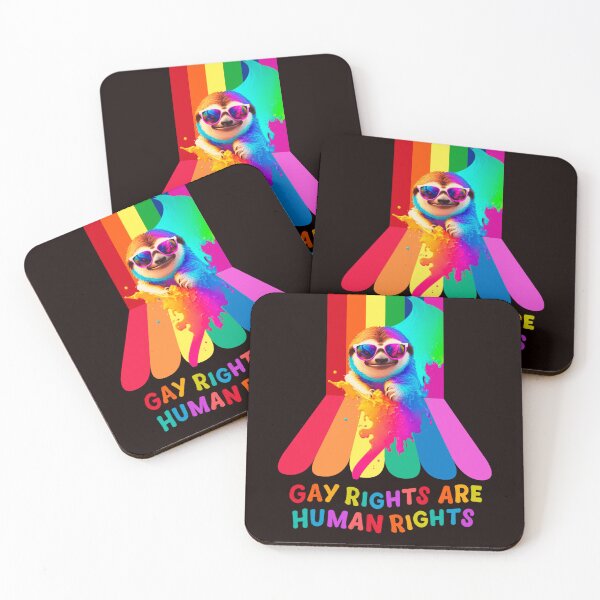 Item preview, Pride Sloth | Gay Rights Are Human Rights, LGBTQIA Pride designed and sold by ShopULove.