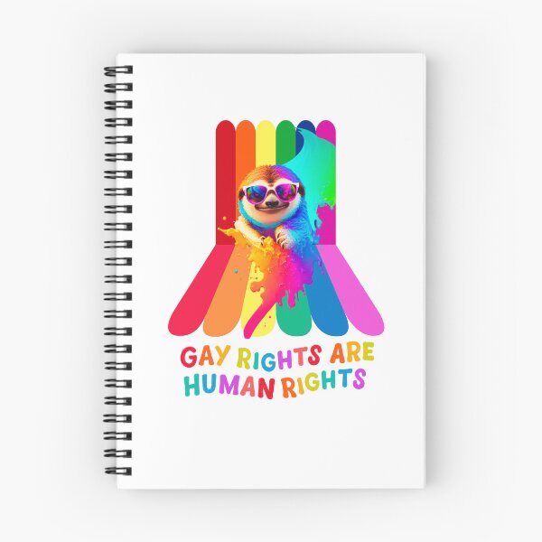 Item preview, Pride Sloth | Gay Rights Are Human Rights, LGBTQIA Pride designed and sold by ShopULove.