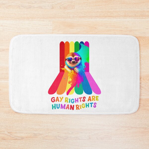 Item preview, Pride Sloth | Gay Rights Are Human Rights, LGBTQIA Pride designed and sold by ShopULove.