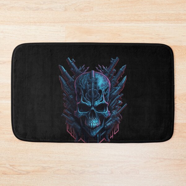 Item preview, Cyberpunk Skull With Guns  designed and sold by YrtemmyS.
