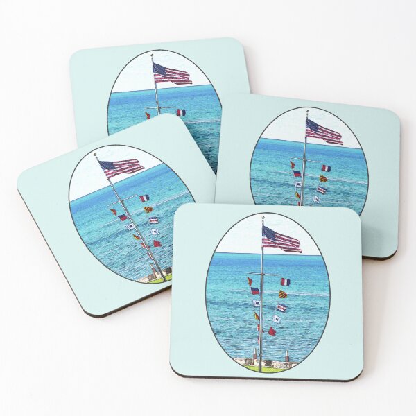 Item preview, Boating Flags on the Water designed and sold by pawsinprofile.