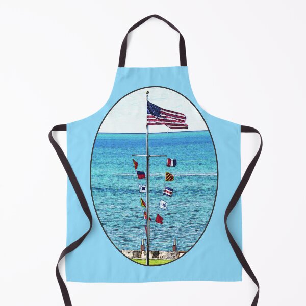 Item preview, Boating Flags on the Water designed and sold by pawsinprofile.