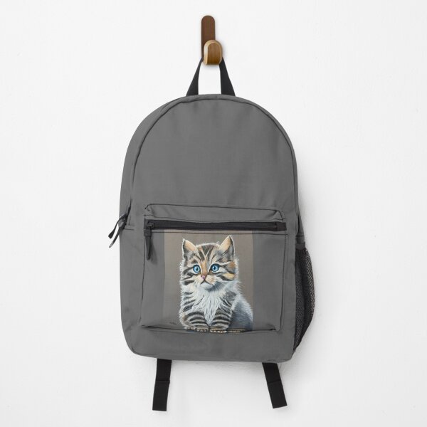 Item preview, Astonished tabby kitten designed and sold by ROXANEDS.