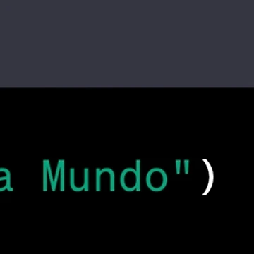 Artwork thumbnail, Hello World in Python by AureStyle