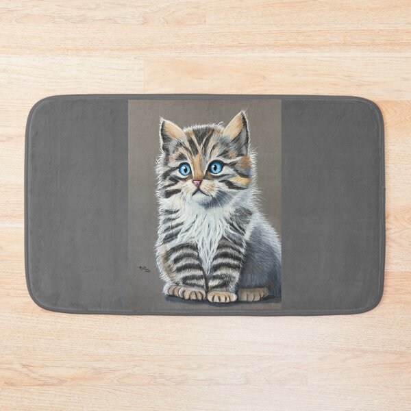 Item preview, Astonished tabby kitten designed and sold by ROXANEDS.