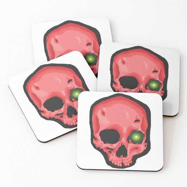 Item preview, Pink skull designed and sold by Phoebedeeart.