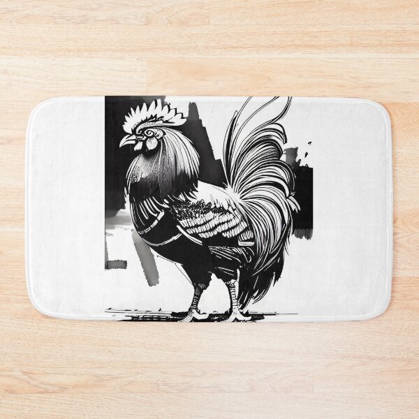 Artikelvorschau, Chicken Black and White entworfen und verkauft von Jerrett Dornbusch.