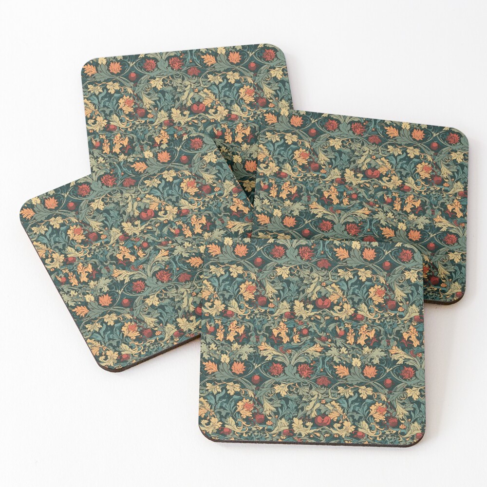 Artikel-Vorschau von Untersetzer (4er Set), designt und verkauft von PixelPatchwork.
