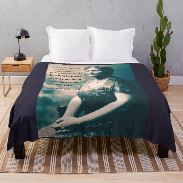 Item preview, Helen Keller quote: Everything has its wonders, even darkness and silence... designed and sold by artbleed.