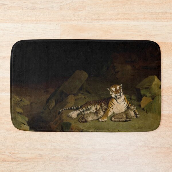 Item preview, Tiger and Cubs | Jean-Leon Gerome | 1884 Animal Art designed and sold by CJET.