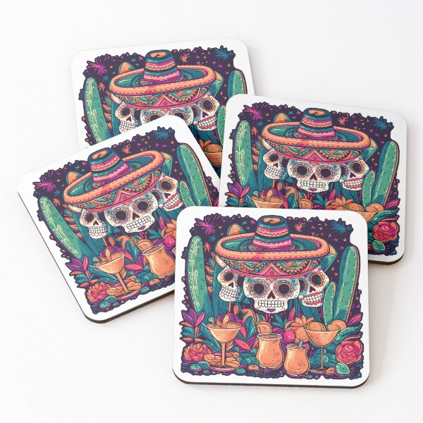 Item preview, Tequila Margarita Design With A Day Of The Dead Vibe - For Those Who Love Tequila and Margs - You Need This designed and sold by AlanPhotoArt.