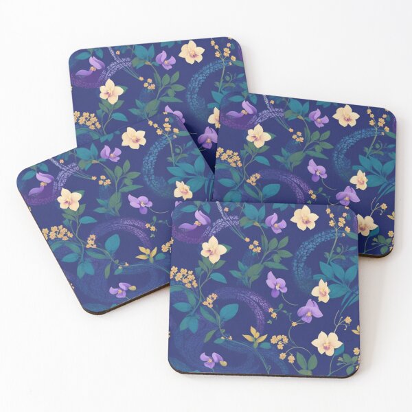 Item preview, Tiny Orchid print vibrant designed and sold by Artque24.