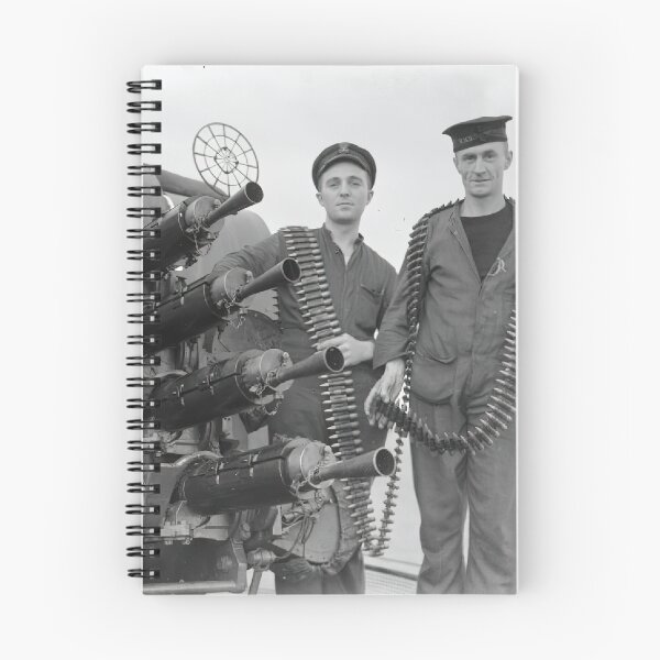 Item preview, HMS London WW2 Heavy Cruiser Vickers Anti Aircraft AA Gun Crew designed and sold by MilitaryMart.