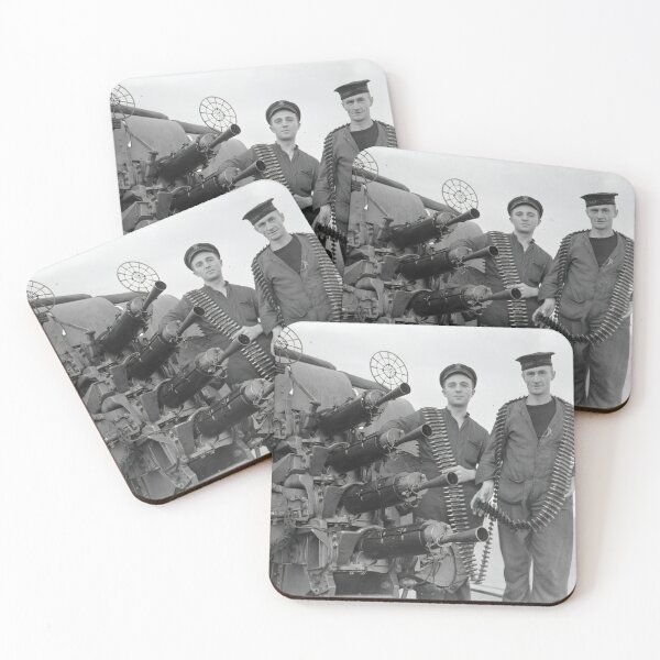 Item preview, HMS London WW2 Heavy Cruiser Vickers Anti Aircraft AA Gun Crew designed and sold by MilitaryMart.