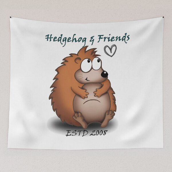 Item preview, Hedgehog And Friends Established 2008  designed and sold by redstar19.