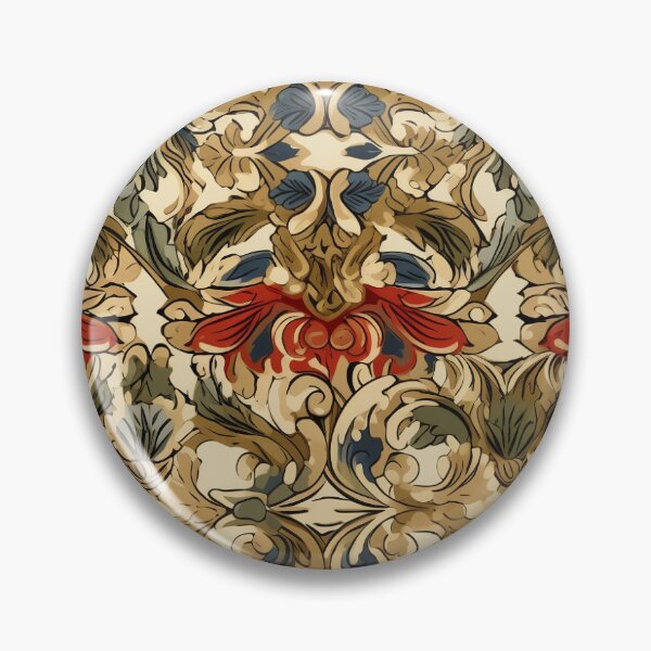 Item preview, Lombardy Scrollwork Treasures designed and sold by PixelPatchwork.