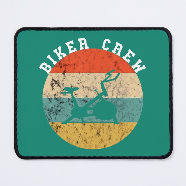 Item preview, Biker Crew Spinning Class Team Squad Vintage Retro Sunset designed and sold by syeqprzmclc34.