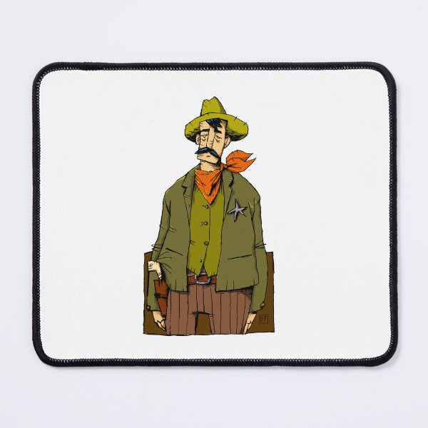 Aperçu de l'œuvre bill le sheriff créée et vendue par MERLETDRAWING.