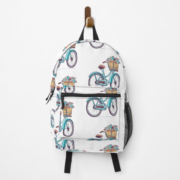 Item preview, bicycle with flowers designed and sold by miguel-ozz.