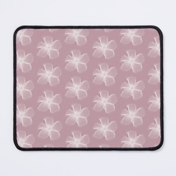 Item preview, Diaphanous White Flowers on Pink designed and sold by Monochrome-Dog.
