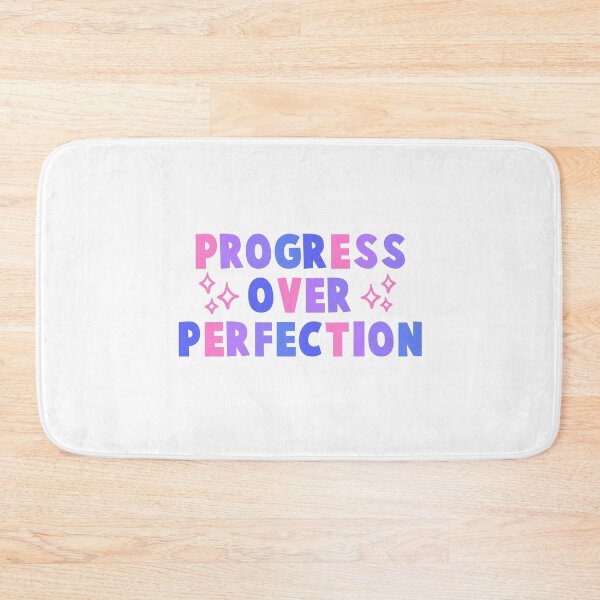 Item preview, School Psychologist, Progress Over Perfection | Colorful Quote designed and sold by InnayaDusha.