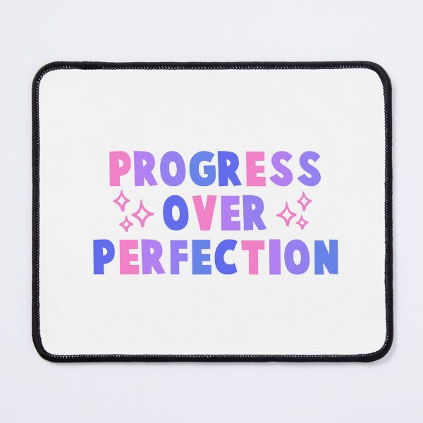 Item preview, School Psychologist, Progress Over Perfection | Colorful Quote designed and sold by InnayaDusha.