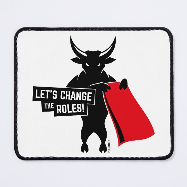 Item preview, Let’s Change The Roles! (Against Bullfighting / 2C) designed and sold by Roderix.